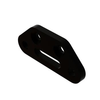 Arrma Aluminum Front Suspension Mount: Black - ARA330754