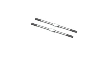Arrma Steel Turnbuckle M4x95mm Silver (2) - ARA340175