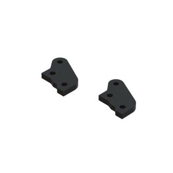 Arrma Aluminum Steering Plate B Black (2) - ARA340194