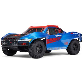 Arrma 1/10 FURY 223S DSC 2WD RTR Brushless Short Course Truck RC-Offroad Car, Blue - ARA3521T1