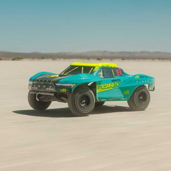 Arrma 1/10 FURY 223S DSC 2WD RTR Brushless Short Course Truck Offroad RC-Car, Green - ARA3521T2