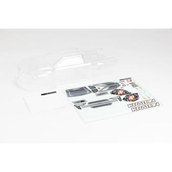 Arrma KRATON 4X4 4S Clear Body w/Decals and Window Masks - ARA402320