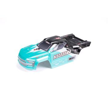 Arrma KRATON 4X4 4S BLX Finished Body Teal/Black - ARA402321