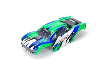 Arrma VORTEKS 4X4 BLX Painted Decal Trimmed Body (Green) - ARA402328