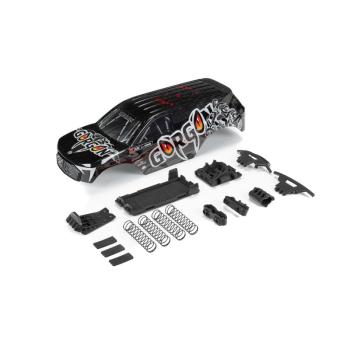 Arrma GORGON Painted Decaled Body Set Gun Metal - ARA402353