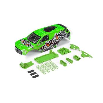Arrma GORGON Painted Decaled Trimmed Body Set Green - ARA402356
