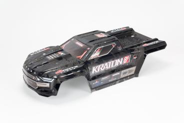 Arrma KRATON 8S Finished Body (Black) - ARA409008