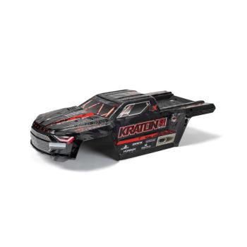 Arrma 1/5 KRATON 8S Painted Decalled Trimmed Body Black - ARA409010