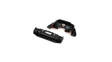 Arrma FELONY Painted Splitter And Diffuser Black/Orange - ARA410010