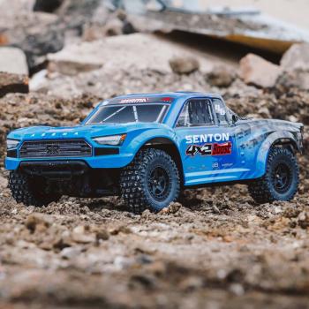 Arrma SENTON BOOST 4X2 550 Mega 1/10 2WD SC Smart Bl/Blk RC-Car RTR - ARA4103SV4T2