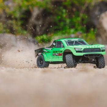 Arrma SENTON UPGRADE 4X2 550 MEGA 1/10 2WD SC Grn/Blk RC-Car RTR - ARA4103V4T1