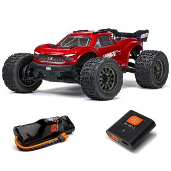 Arrma VORTEKS BOOST 4X2 550 Mega 1/10 2WD ST Smart Red RC-Car RTR - ARA4105SV4T1