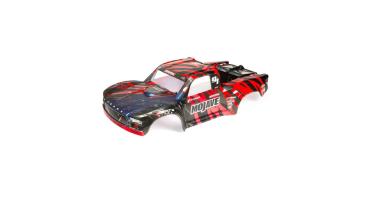 Arrma MOJAVE 6S BLX Finished Body (Black/Red) - ARA411004
