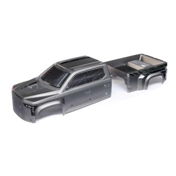 Arrma BIG ROCK 6S BLX Painted Decaled Trimmed Body Gunmetal - ARA411026