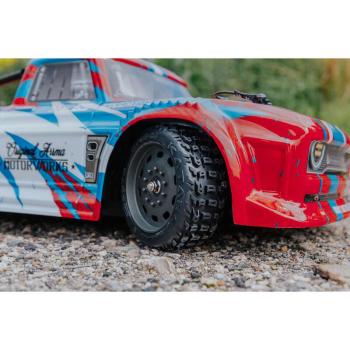 Arrma INFRACTION 4X4 MEGA 1/8th Resto-Mod Truck Red/Blue RTR - ARA4215V3BIT1