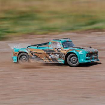 Arrma INFRACTION 4X4 MEGA 1/8th Resto-Mod Truck Teal/Brz RTR - ARA4215V3BIT2