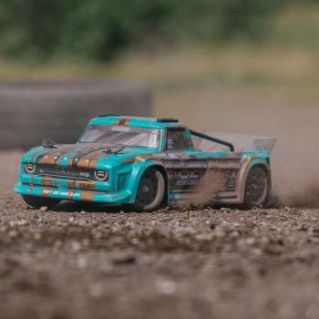 Arrma INFRACTION 4X4 MEGA 1/8th Resto-Mod Truck Teal/Brz RTR - ARA4215V3BIT2