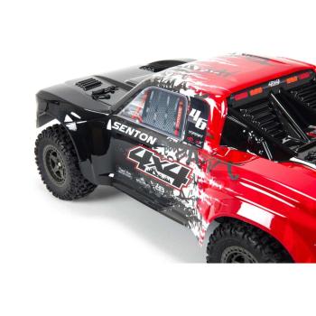 Arrma SENTON 4X4 3S BLX Brushless 1/10th 4wd Shortcourse Truck Red - ARA4303V3BT2