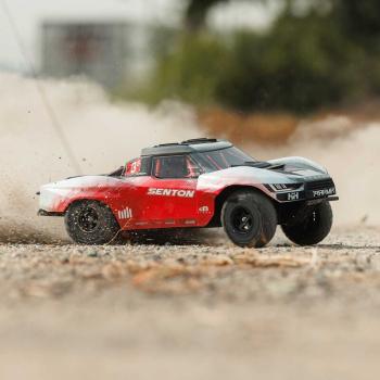 Arrma 1/10 SENTON 223S DSC 4X4 RTR Brushless Short Course Truck Offroad RC-Car, Red - ARA4303V4T2