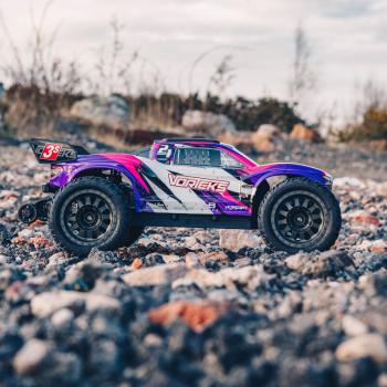 Arrma VORTEKS 4X4 3S BLX 1:10 4wd Stadium Truck Purple - ARA4305V3BT2