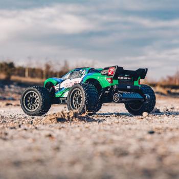 Arrma VORTEKS 4X4 3S BLX 1:10 4wd Stadium Truck Green - ARA4305V3BT3