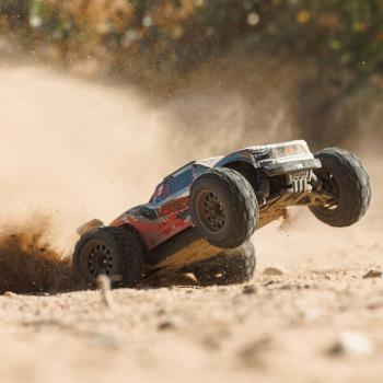 Arrma 1/10 VORTEKS 223S DSC 4X4 RTR Brushless Stadium Truck Offraod RC-Car, Red - ARA4305V4T1
