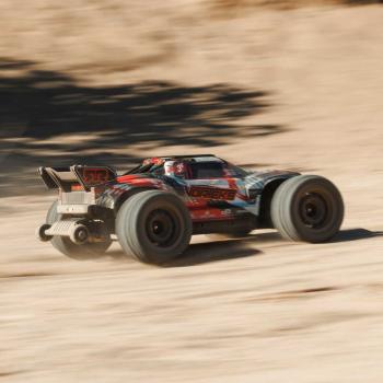 Arrma 1/10 VORTEKS 223S DSC 4X4 RTR Brushless Stadium Truck Offraod RC-Car, Red - ARA4305V4T1