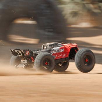 Arrma 1/10 KRATON 4X4 4S V2 BLX Speed Monster Truck Offroad RC-Car RTR Red - ARA4408V2T3