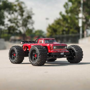 Arrma 1/10 OUTCAST 4X4 4S V2 BLX Stunt Truck Offroad RC-Car RTR Red - ARA4410V2T4