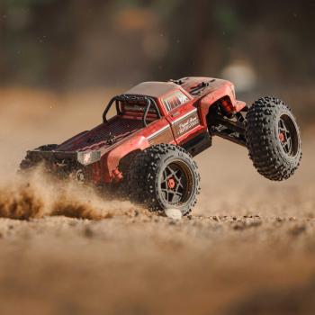 Arrma 1/10 OUTCAST 4X4 4S V2 BLX Stunt Truck Offroad RC-Car RTR Red - ARA4410V2T4