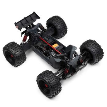 Arrma 1/10 OUTCAST 4X4 4S V2 BLX Stunt Truck Offroad RC-Car RTR Red - ARA4410V2T4