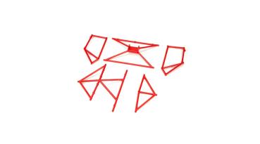 Arrma Roll Cage (Red) - ARA480029
