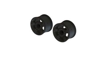Arrma 2.8" Wheel 14mm Hex (Black/2) - ARA510116