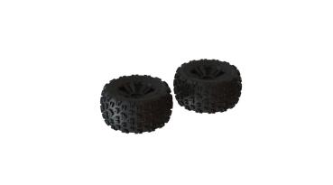 Arrma dBoots 'Copperhead2 MT' Tire Set Black - Pair - ARA550059