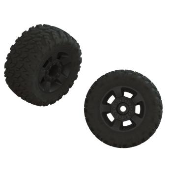 Arrma dBoots RAGNAROK Pre-mounted Tire Set (2) - ARA550109