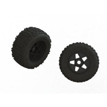 Arrma dBoots Back-Flip Big Block MT Tire Glued (2) - ARA550111