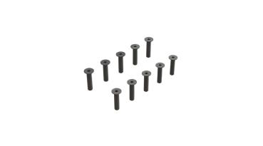 Arrma Flat Head Hex Machine Screw M3.5x16mm (10) - ARA703016
