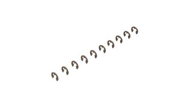 Arrma E Clip Din 6799 - 3.2mm (10) - ARA710006