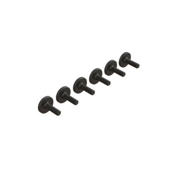 Arrma Large Head Screw M3x10mm (6) - ARA727310