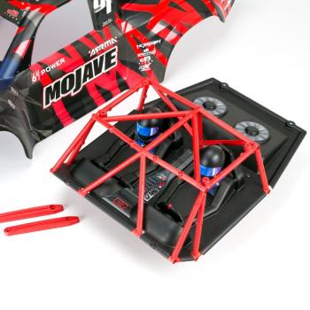 Arrma MOJAVE 6S 4WD BLX 1/7 Desert Truck RTR Red/Black - ARA7604V2T2