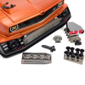 Arrma FELONY 6S BLX Street Bash 1/7 All-Road Muscle RC-Car Orange RTR - ARA7617V2T2