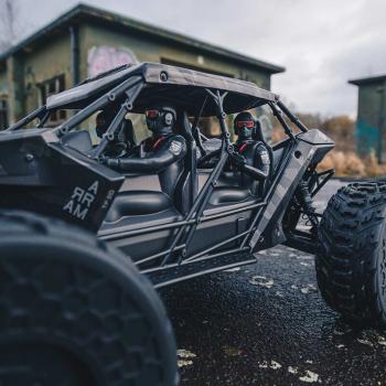 Arrma FIRETEAM 6S 4WD BLX 1:7 Speed Assault RTR Black - ARA7618T1