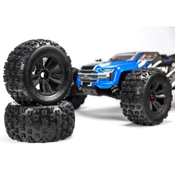 Arrma KRATON 6S 4WD BLX 1/8 Speed Monster Truck RTR Blue - ARA8608V5T2