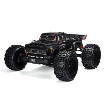 Arrma NOTORIOUS 6S 4WD BLX 1/8 Stunt Truck RTR Black - ARA8611V5T1