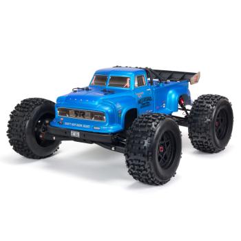 Arrma NOTORIOUS 6S 4WD BLX 1/8 Stunt Truck RTR Blue - ARA8611V5T2