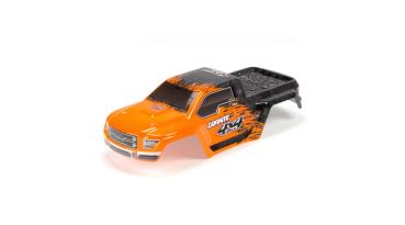 Arrma AR402208 Body Painted/Decal Orange GRANITE 4x4 BLX - ARAC3332