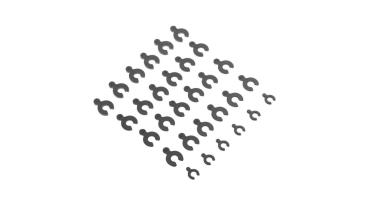 Arrma Composite Spacer Set Nero - ARAC3850