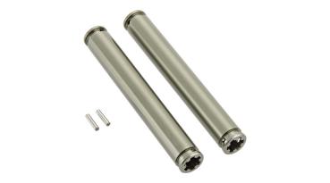 Arrma AR310747 Slider Driveshaft 80mm Gun Metal (2) - ARAC4035