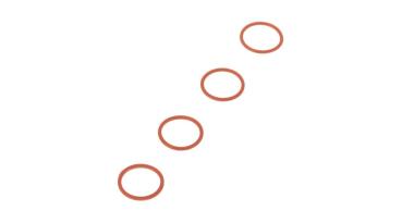 Arrma AR716020 O-Ring 11x1mm Nero (4) - ARAC7414