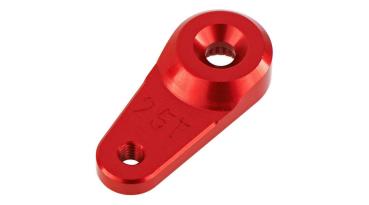 Arrma Servo Horn Metal 25T Aluminum Red - ARAC8871